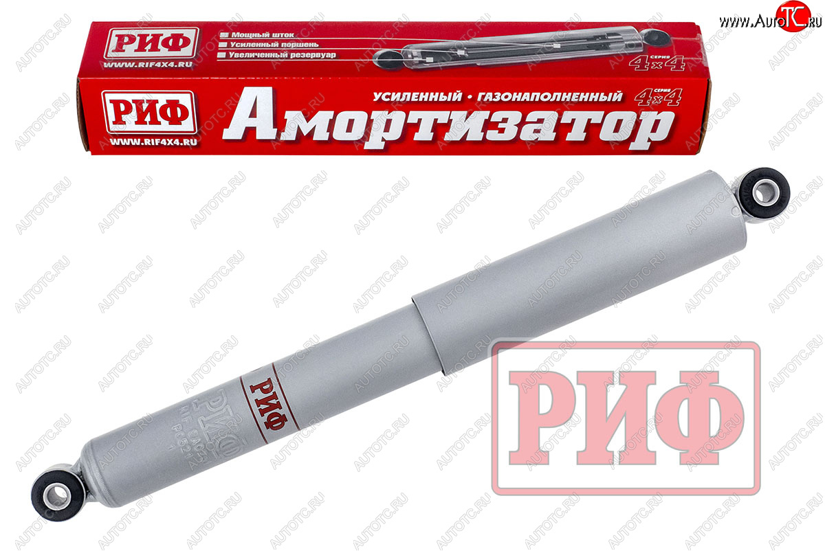 3 589 р. Амортизатор задний (21214 усиленный, штатный, LH=RH, газовый) РИФ Лада нива 4х4 2131 Урбан 3 дв. дорестайлинг (2014-2019)  с доставкой в г. Пермь