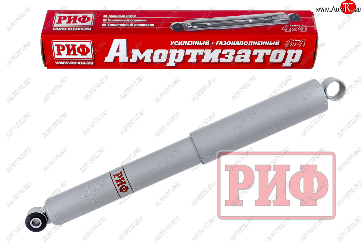3 929 р. Амортизатор задний (усиленный, лифт +50, LH=RH, газовый) РИФ Лада нива 4х4 2131 Урбан 3 дв. дорестайлинг (2014-2019)  с доставкой в г. Пермь