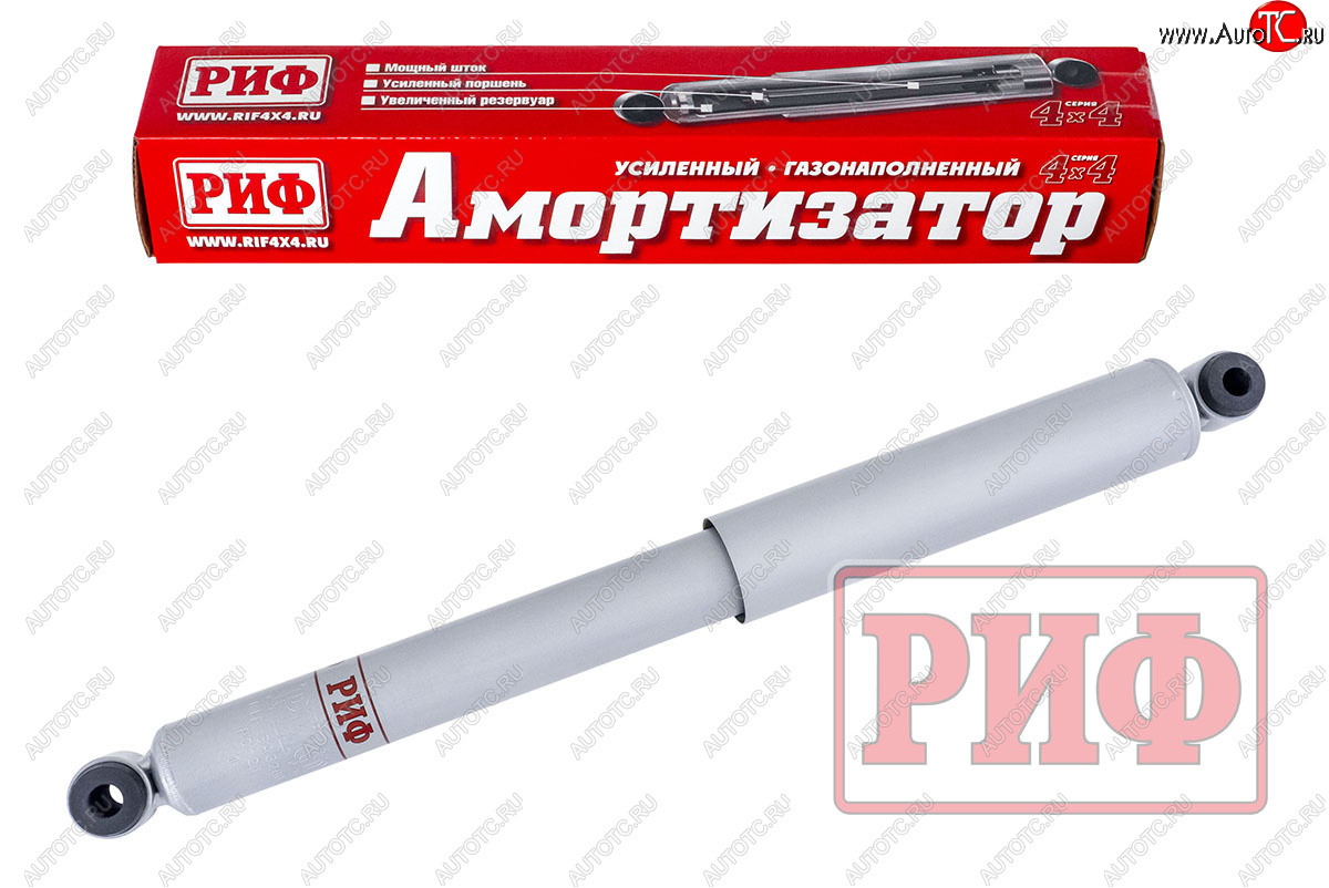 5 879 р. Амортизатор передний (усиленный, лифт +30, LH=RH, газовый) РИФ ГАЗ Соболь 2217 автобус дорестайлинг  (1998-2002)  с доставкой в г. Пермь