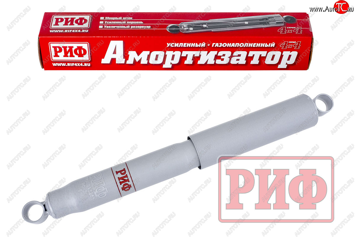 5 559 р. Амортизатор задний (4х4, усиленный, лифт +0-30, LH=RH, газовый) РИФ ГАЗ Соболь 2217 автобус дорестайлинг  (1998-2002)  с доставкой в г. Пермь