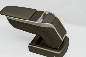 3 299 р. Подлокотник на Armster 2  Hyundai Solaris  RBr (2010-2017) хэтчбэк дорестайлинг, хэтчбэк рестайлинг (Silver)  с доставкой в г. Пермь. Увеличить фотографию 4