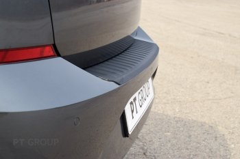 1 169 р. Накладка на задний бампер Petroil Tuning   Volkswagen Polo  Mk6 (2020-2022) лифтбек (Текстурная поврехность)  с доставкой в г. Пермь. Увеличить фотографию 2