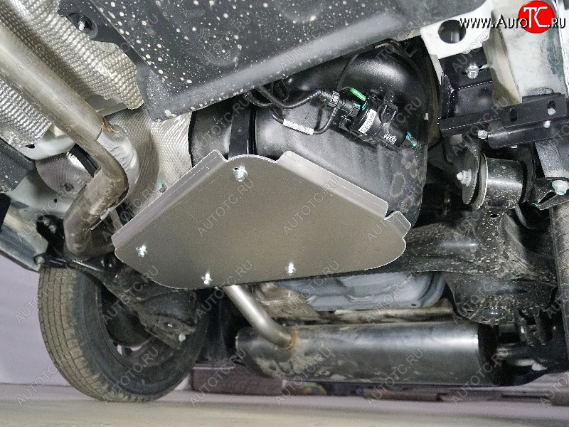4 549 р. Защита бака (алюминий) TCC Geely Coolray SX11 дорестайлинг (2018-2023)  с доставкой в г. Пермь