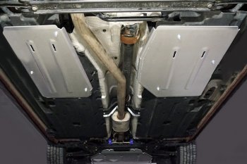 Защита бака и адсорбера (алюминий) TCC Geely Tugella  FY11,HPBA4 (2019-2025) дорестайлинг, рестайлинг