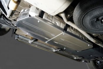 Защита бака (2WD, 2.2D, алюминий) TCC KIA Carnival  KA4 (2020-2025) минивэн дорестайлинг, минивэн рестайлинг