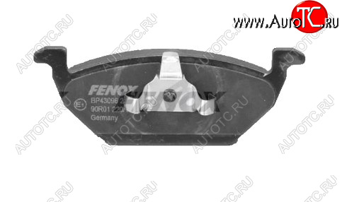 2 359 р. Комплект передних тормозных колодок FENOX Skoda Fabia Mk3 универсал дорестайлинг (2014-2018)  с доставкой в г. Пермь