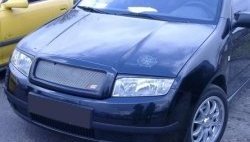 3 649 р. Решётка радиатора Milotec Skoda Fabia Mk1 седан рестайлинг (2004-2008) (Неокрашенная)  с доставкой в г. Пермь. Увеличить фотографию 2