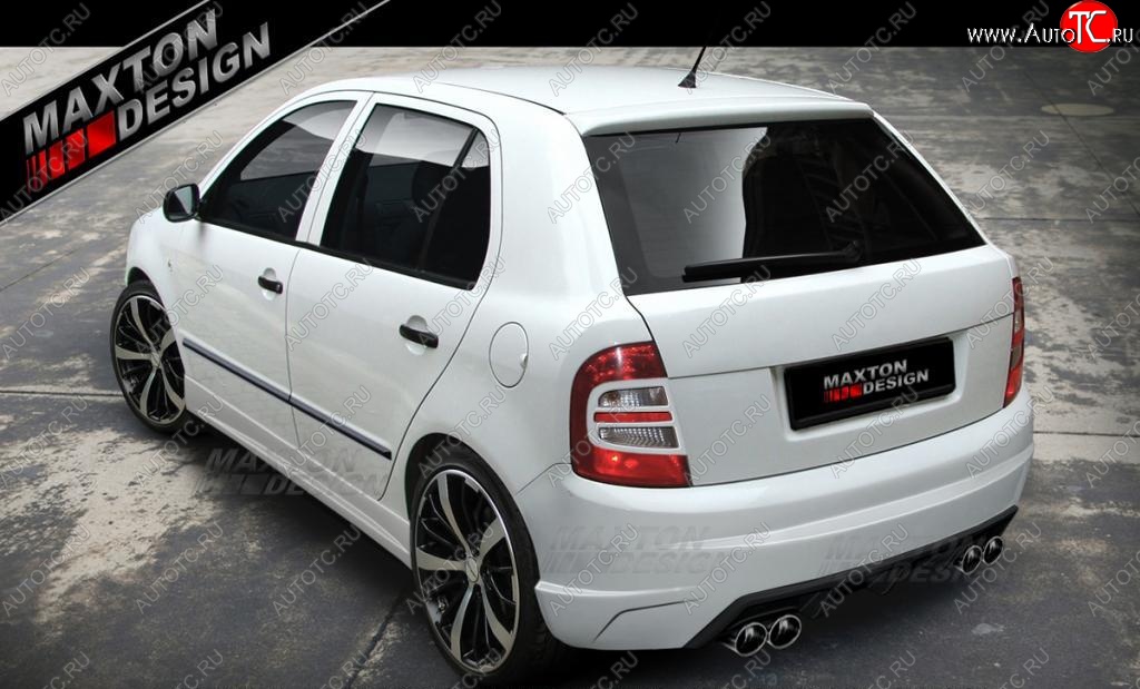 28 999 р. Задний бампер Maxton Skoda Fabia Mk1 седан рестайлинг (2004-2008)  с доставкой в г. Пермь
