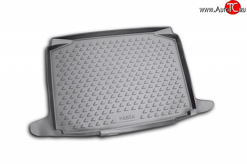 1 599 р. Коврик в багажник Element (полиуретан) (хетчбек)  Skoda Fabia  Mk2 (2007-2010) хэтчбэк дорестайлинг  с доставкой в г. Пермь