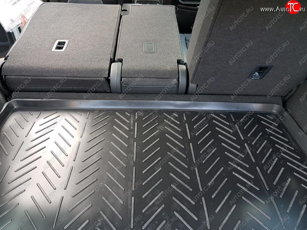 1 649 р. Коврик в багажник Aileron (докатка, фальшпол)  Skoda Karoq  NU7 (2017-2021) дорестайлинг  с доставкой в г. Пермь