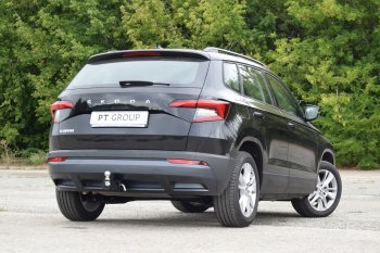 15 189 р. Фаркоп Petroil Tuning (съемный квадрат) Volkswagen Tiguan Mk2 дорестайлинг (2016-2020)  с доставкой в г. Пермь. Увеличить фотографию 2