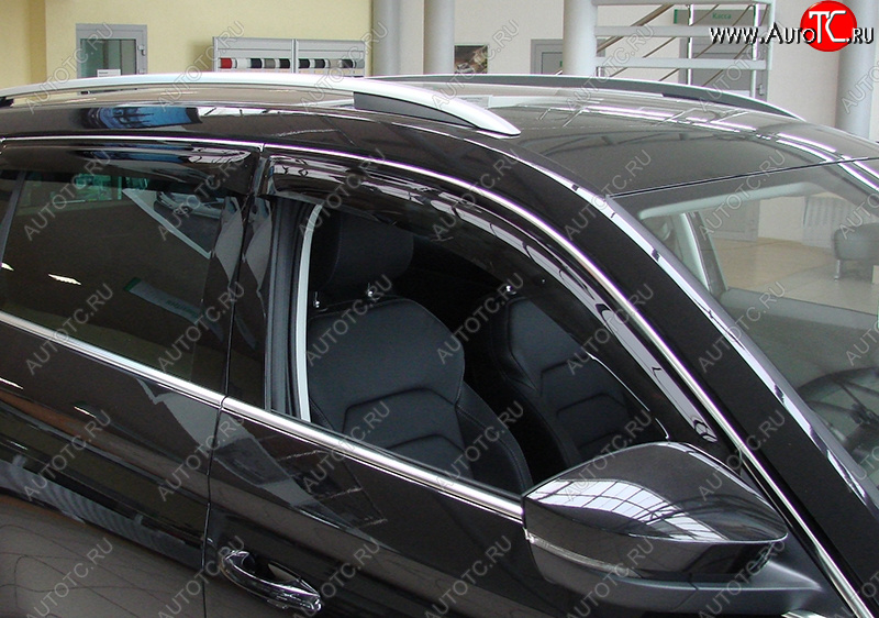 3 399 р. Дефлектора окон SIM Skoda Kodiaq NU7 дорестайлинг (2017-2021)  с доставкой в г. Пермь