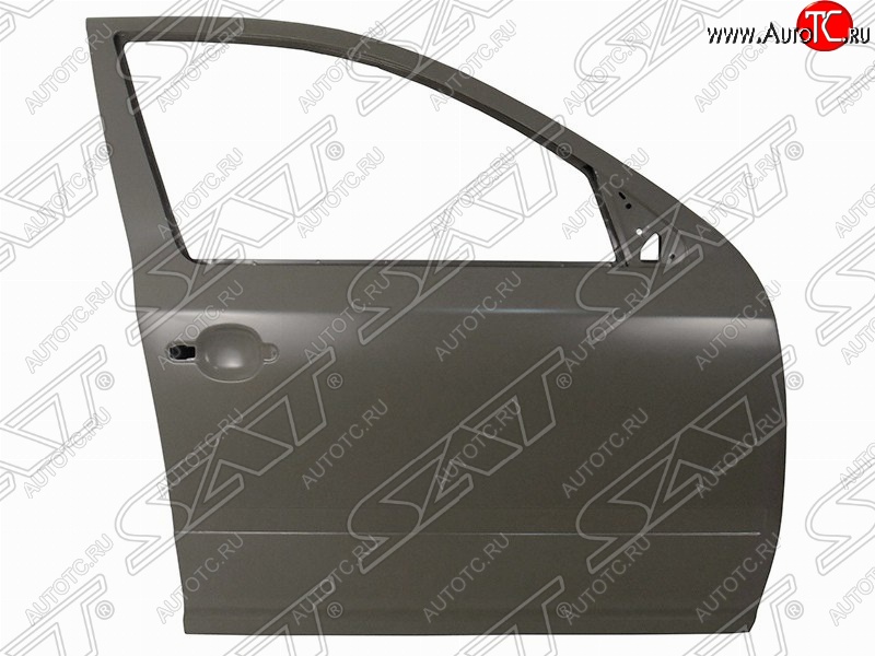 11 299 р. Правая дверь передняя SAT Skoda Octavia A5 рестайлинг универсал (2008-2013) (Неокрашенная)  с доставкой в г. Пермь