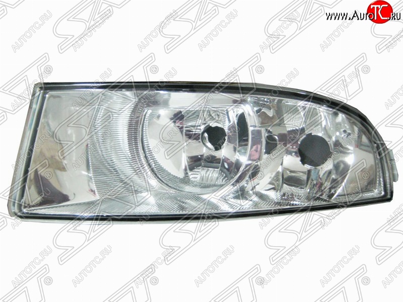 1 289 р. Левая противотуманная фара SAT Skoda Octavia A5 рестайлинг универсал (2008-2013)  с доставкой в г. Пермь