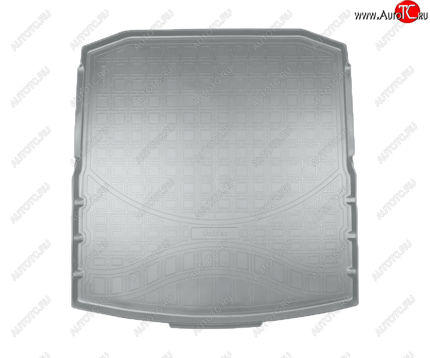 2 389 р. Коврик багажника Norplast Unidec  Skoda Octavia  A8 (2019-2022) универсал (Цвет: серый)  с доставкой в г. Пермь