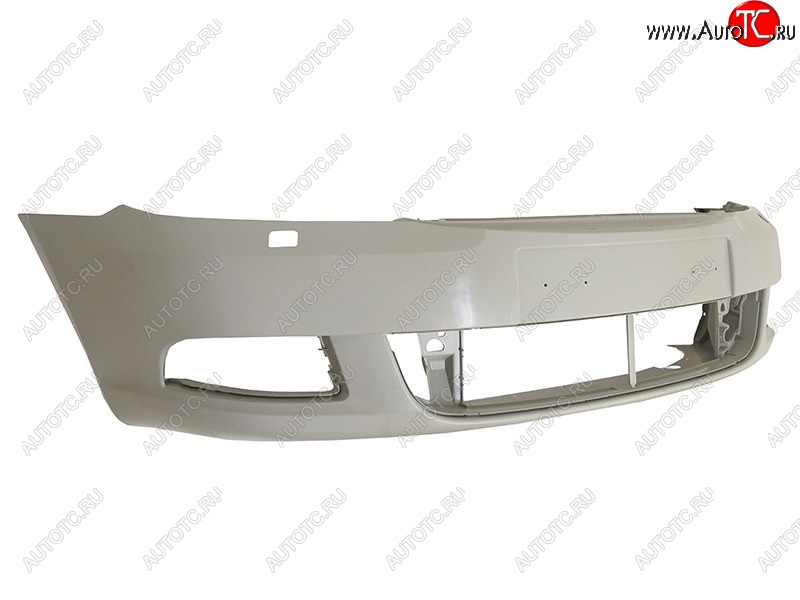 4 399 р. Передний бампер SAT (под омыватели) Skoda Octavia A5 рестайлинг универсал (2008-2013) (Неокрашенный)  с доставкой в г. Пермь