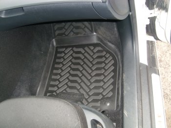 1 599 р.  Коврики салона Aileron (3D с подпятником)  Skoda Octavia  A5 (2004-2008) дорестайлинг лифтбэк, дорестайлинг универсал  с доставкой в г. Пермь. Увеличить фотографию 2