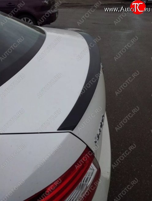 4 799 р. Лип спойлер Tuning-Sport Skoda Octavia A7 рестайлинг лифтбэк (2016-2020) (Неокрашенный)  с доставкой в г. Пермь