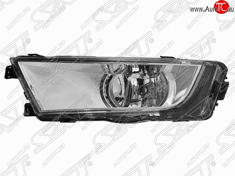 1 369 р. Левая противотуманная фара SAT (хром) Skoda Octavia A7 дорестайлинг универсал (2012-2017)  с доставкой в г. Пермь