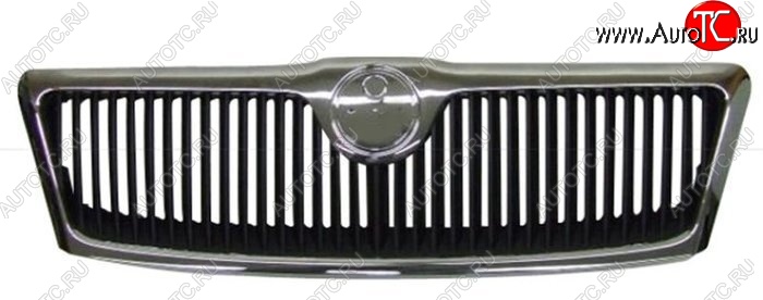 2 489 р. Решётка радиатора (до рестайлинг) SAT Skoda Octavia A5 дорестайлинг универсал (2004-2008) (Неокрашенная)  с доставкой в г. Пермь