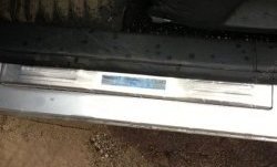 2 599 р. Накладки на порожки автомобиля CT v2 Skoda Octavia A5 дорестайлинг универсал (2004-2008)  с доставкой в г. Пермь. Увеличить фотографию 2