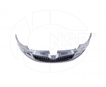 8 249 р. Бампер передний NSP (с решеткой радиатора, под омыватель) Skoda Octavia A7 дорестайлинг универсал (2012-2017) (Неокрашенный)  с доставкой в г. Пермь. Увеличить фотографию 2