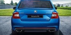 5 849 р. Спойлер RS Skoda Octavia A7 рестайлинг лифтбэк (2016-2020) (Неокрашенный)  с доставкой в г. Пермь. Увеличить фотографию 4