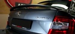 5 849 р. Спойлер RS Skoda Octavia A7 рестайлинг лифтбэк (2016-2020) (Неокрашенный)  с доставкой в г. Пермь. Увеличить фотографию 3