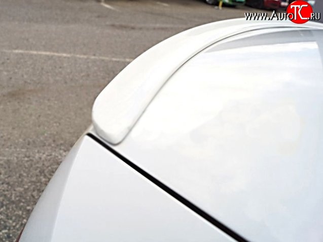2 949 р. Лип спойлер CT Skoda Octavia A7 рестайлинг лифтбэк (2016-2020) (Неокрашенный)  с доставкой в г. Пермь