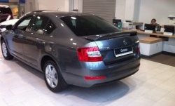 2 649 р. Спойлер LitCompany Skoda Octavia A7 рестайлинг лифтбэк (2016-2020) (Неокрашенный)  с доставкой в г. Пермь. Увеличить фотографию 8