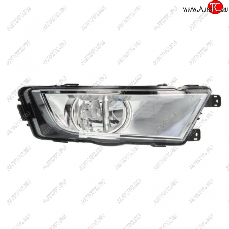 1 749 р. Фара противотуманная BRIGHTROAD (хром правая) Skoda Octavia A7 дорестайлинг лифтбэк (2012-2017)  с доставкой в г. Пермь