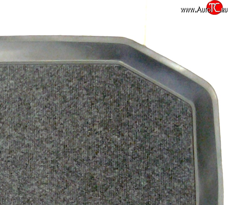 1 649 р. Коврик в багажник (с карманом) хетчбек Aileron (полиуретан, покрытие Soft) Skoda Octavia A7 дорестайлинг лифтбэк (2012-2017)  с доставкой в г. Пермь
