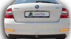 146 999 р. Фаркоп Лидер Плюс.  Skoda Octavia  A7 (2012-2020) дорестайлинг лифтбэк, рестайлинг лифтбэк (Без электропакета)  с доставкой в г. Пермь. Увеличить фотографию 2