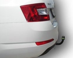 146 999 р. Фаркоп Лидер Плюс.  Skoda Octavia  A7 (2012-2020) дорестайлинг лифтбэк, рестайлинг лифтбэк (Без электропакета)  с доставкой в г. Пермь. Увеличить фотографию 3
