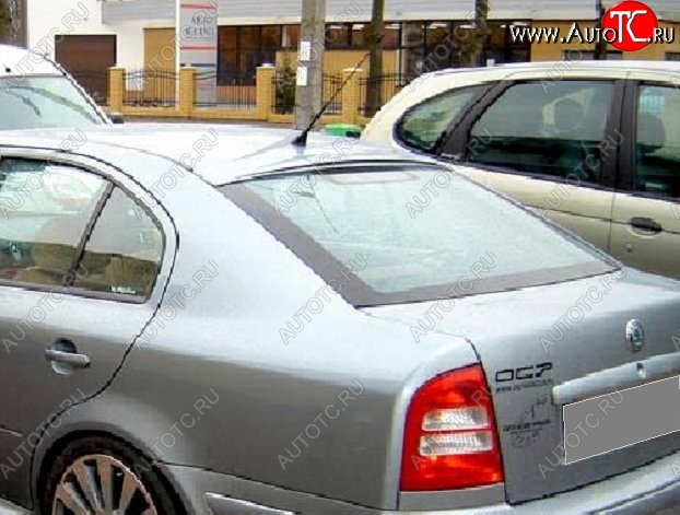 2 899 р. Козырёк на заднее стекло TОUR Skoda Octavia Tour A4 1U2 лифтбэк рестайлинг (2000-2010) (Неокрашенный)  с доставкой в г. Пермь
