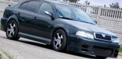 7 749 р. Накладка на передний бампер ND Skoda Octavia Tour A4 1U2 лифтбэк дорестайлинг (1997-2000) (Неокрашенная)  с доставкой в г. Пермь. Увеличить фотографию 3