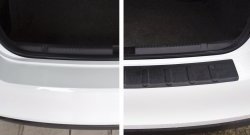 1 169 р. Защитная накладка на задний бампер RA Skoda Rapid NH3 дорестайлинг лифтбэк (2012-2017)  с доставкой в г. Пермь. Увеличить фотографию 4