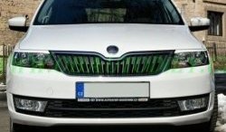 Реснички на фары CT Skoda Rapid NH1 хэтчбэк дорестайлинг (2012-2017)