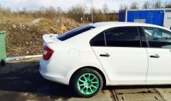 4 999 р. Спойлер RS style Skoda Rapid NH3 дорестайлинг лифтбэк (2012-2017) (Неокрашенный)  с доставкой в г. Пермь. Увеличить фотографию 12