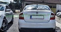 4 999 р. Спойлер RS style Skoda Rapid NH3 дорестайлинг лифтбэк (2012-2017) (Неокрашенный)  с доставкой в г. Пермь. Увеличить фотографию 4