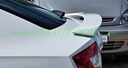 4 999 р. Спойлер RS style Skoda Rapid NH3 дорестайлинг лифтбэк (2012-2017) (Неокрашенный)  с доставкой в г. Пермь. Увеличить фотографию 6