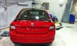 3 449 р. Спойлер Style Skoda Rapid NH3 дорестайлинг лифтбэк (2012-2017) (Неокрашенный)  с доставкой в г. Пермь. Увеличить фотографию 2