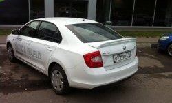 3 449 р. Спойлер Style Skoda Rapid NH3 дорестайлинг лифтбэк (2012-2017) (Неокрашенный)  с доставкой в г. Пермь. Увеличить фотографию 6