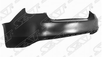 Задний бампер SAT Skoda Rapid ( NH3,  NH1) (2012-2020) дорестайлинг лифтбэк, хэтчбэк дорестайлинг, хэтчбэк рестайлинг, рестайлинг лифтбэк