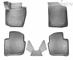 Комплект ковриков в салон Norplast 3d Skoda Rapid ( NH3,  NH1) (2012-2017) дорестайлинг лифтбэк, хэтчбэк дорестайлинг