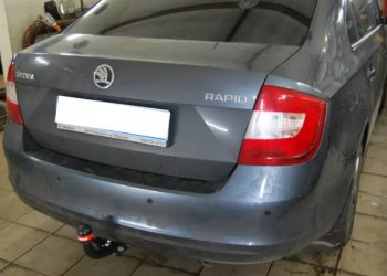 7 999 р. Фаркоп Bosal-Oris Skoda Rapid NH3 дорестайлинг лифтбэк (2012-2017)  с доставкой в г. Пермь. Увеличить фотографию 2