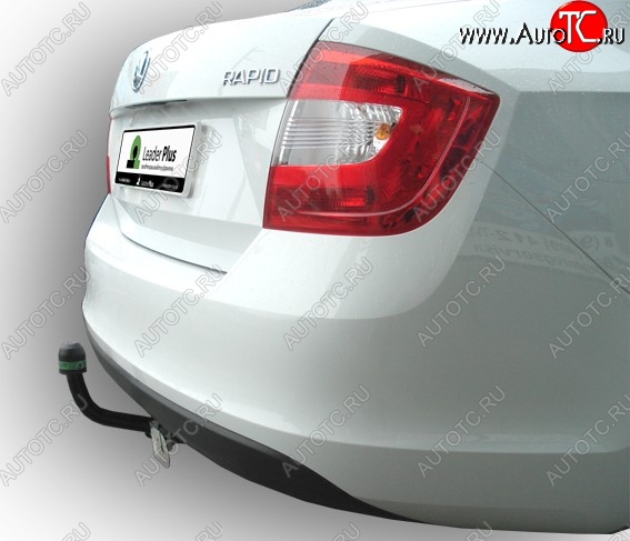 134 999 р. Фаркоп Лидер Плюс. Volkswagen Polo 5 седан дорестайлинг (2009-2015) (Без электропакета)  с доставкой в г. Пермь