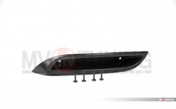 4 199 р. Имитация насадок глушителя RS Style MV-Tuning  Skoda Rapid  MK2 (2019-2025) (BLACK (чёрный глянец))  с доставкой в г. Пермь. Увеличить фотографию 2