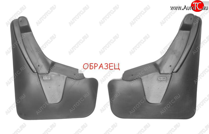 2 379 р. Брызговики Frosch (передние) Volkswagen Polo Mk6 лифтбек (2020-2022)  с доставкой в г. Пермь