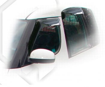 Дефлектора окон CA-Plastiс Skoda Roomster  5J (2006-2010) дорестайлинг (Classic полупрозрачный)